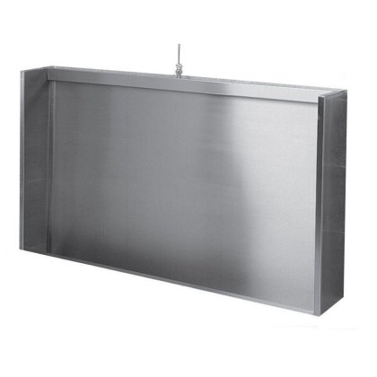 Stainless Steel Floor Recessed Slab Urinal Stainless Steel Floor Recessed Slab Urinal