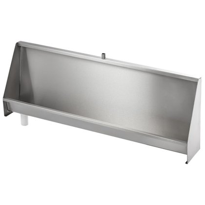 Stainless Steel Trough Urinals 900mm To 2400mm Long Stainless Steel Trough Urinals 900mm To 2400mm Long