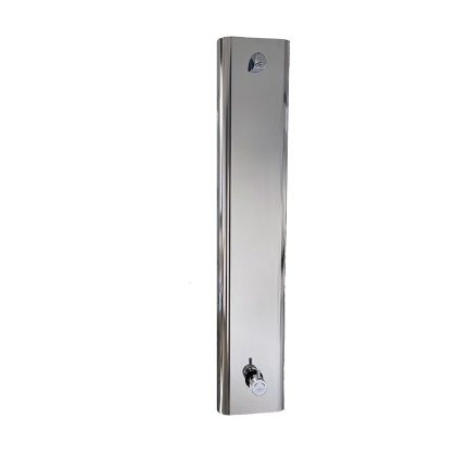 Stainless Steel Shower Panel - Adjustable Temperature Time Flow Stainless Steel Shower Panel - Adjustable Temperature Time Flow