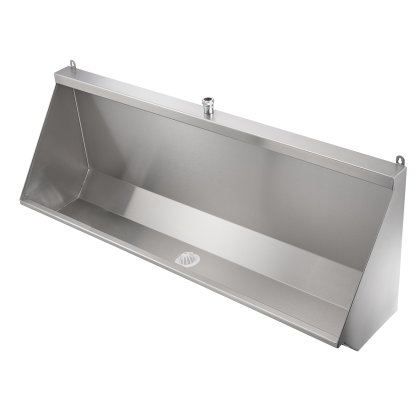 300mm Projection Wall Hung Stainless Steel Urinal 300mm Projection Wall Hung Stainless Steel Urinal