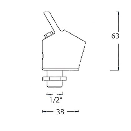 WRAS Approved Handsfree Bubbler Tap