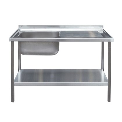 1000mm Catering Sink Bowl with Drainer on Frame 600mm Projection 1000mm Catering Sink Bowl with Drainer on Frame 600mm Projection