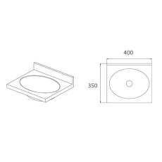 Wall Hung Oval Wash Basin Wall Hung Oval Wash Basin