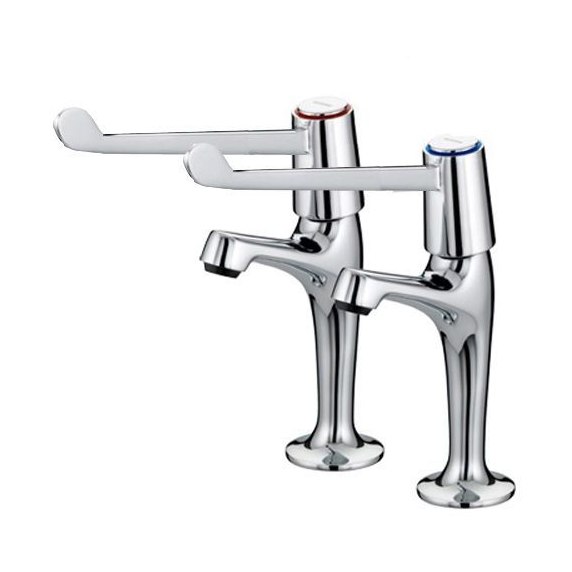 6 inch Lever Operated Sink Taps 6 inch Lever Operated Sink Taps