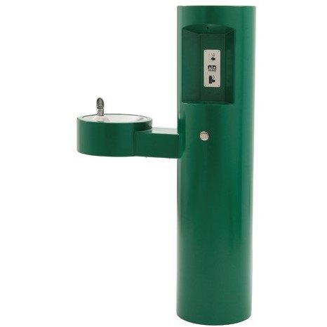 Outdoor Pedestal Bottle Filler With Drinking Fountain Outdoor Pedestal Bottle Filler With Drinking Fountain