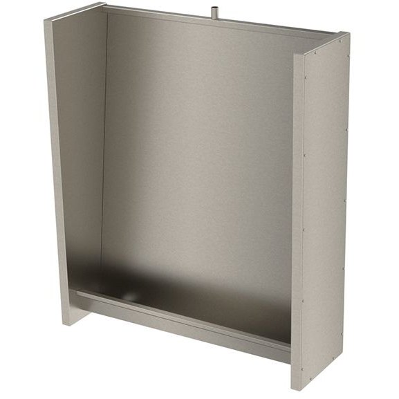 Stainless Steel Floor Recessed Slab Urinal Stainless Steel Floor Recessed Slab Urinal