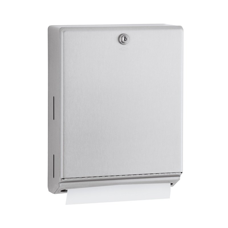 Bobrick Stainless Steel Slimline Paper Towel Dispenser Bobrick Stainless Steel Slimline Paper Towel Dispenser