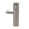 Outdoor Pedestal Bottle Filler With Drinking Fountain Outdoor Pedestal Bottle Filler With Drinking Fountain